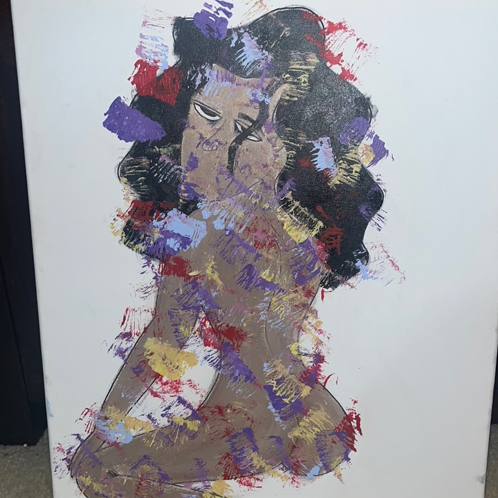 Original Art piece!!! Authentic and hand painted! #artstudent